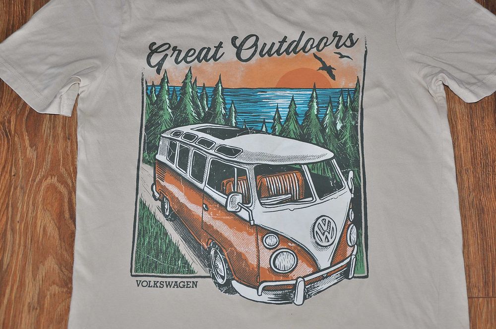 VOLKSWAGEN CAMPER - Oficjalna koszulka rozm.S