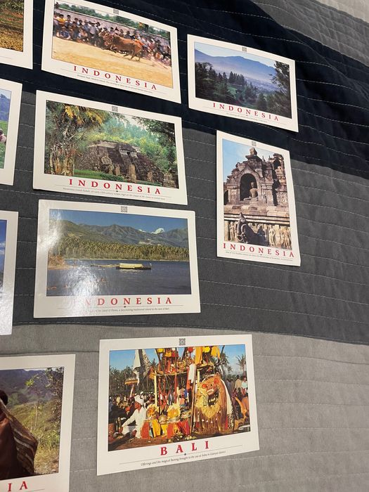 Kolekcja zestaw pocztówek Indonezja Bali 14 szt.