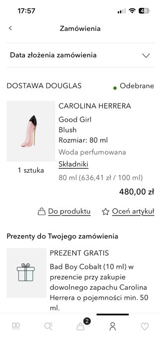 Perfumy Carolina Herrera good girl blush 80ml