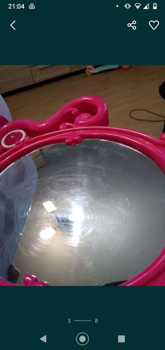 Toaletka dziecięca interaktywna Barbie
