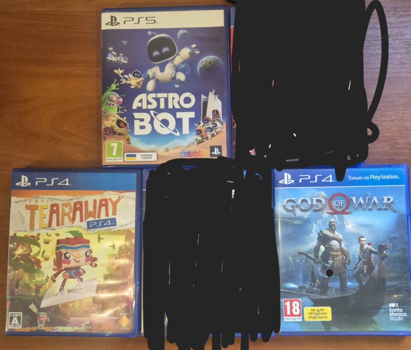 Диски на приставку PS4 / PS5