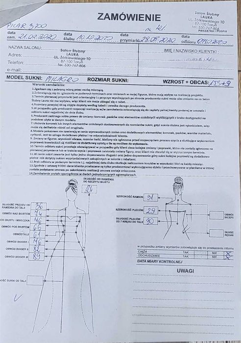 Sprzedam suknię ślubną, gratis: komin i welon  - salon Laura Toruń