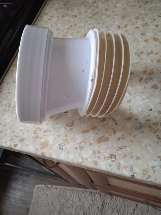 гофра переходник для унитаза для полключения к канализации, нова