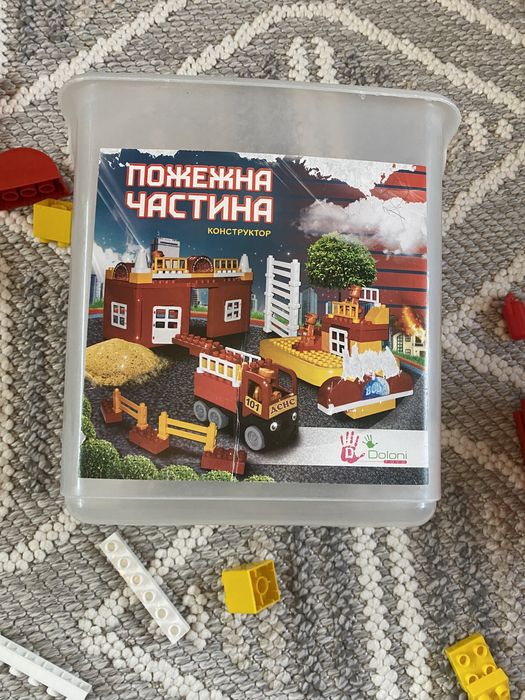 Конструктор пожежна частина в боксі