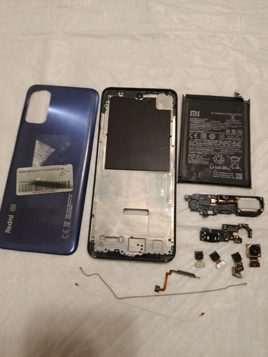 Redmi note 10 5G.  4/128 по запчастинам