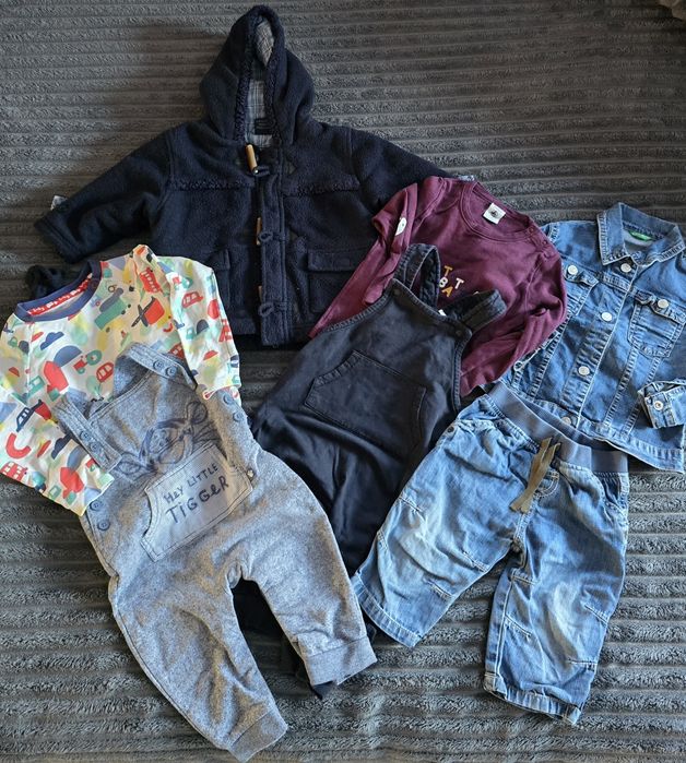 Великий набір речей на хлопчика  68-74-86р