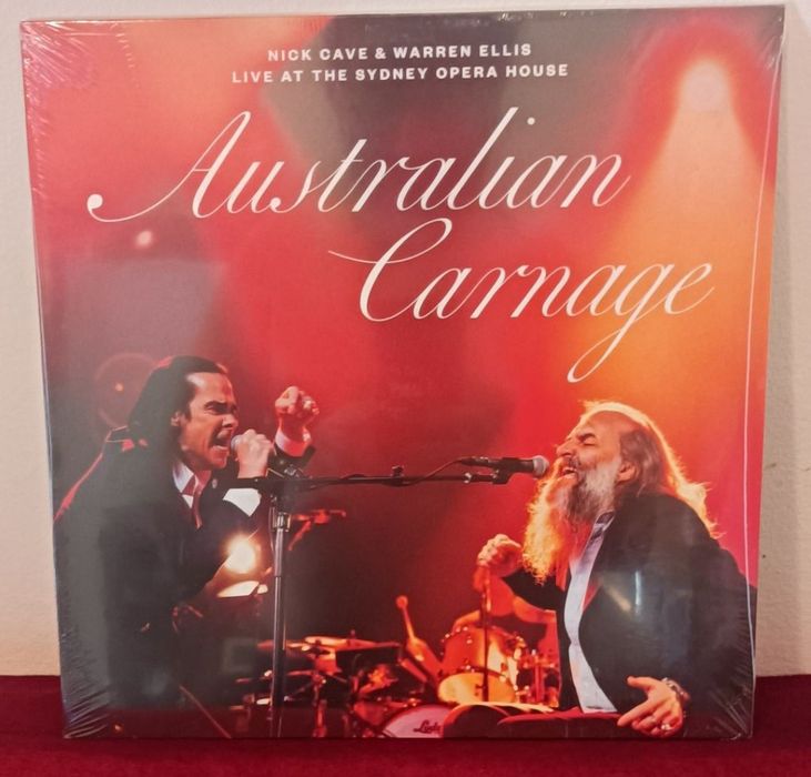 Nick Cave & Warren Ellis "Australian Carnage Live" LP RARO