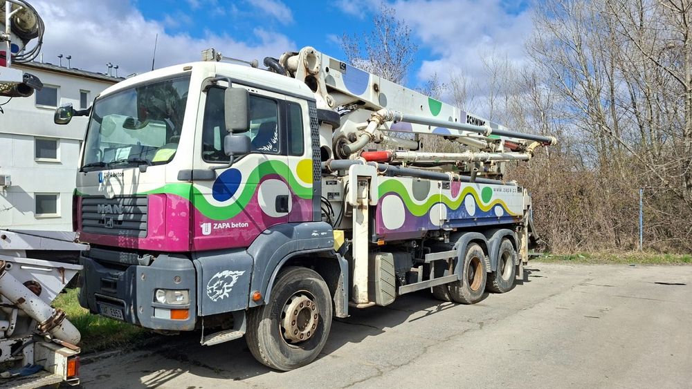 MAN Tga 26.350 6X4 Bb + Schwing Kvm 34X  Man Tga 26.350 6X4 Bb + Schwing Kvm 34X