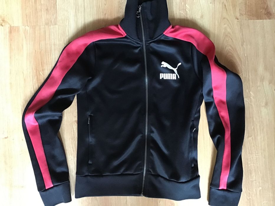 Puma czarna bluza z kieszeniami  rozmiar S/36