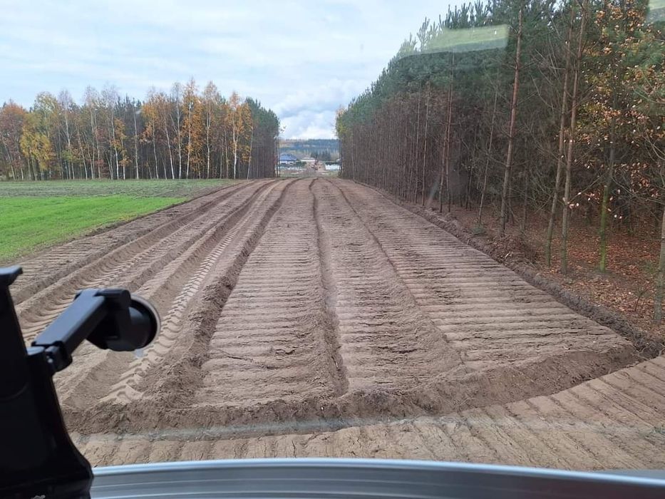 Wycinka drzew,Mulczer Leśny ,Mulczer Wgłębny, Koparka gąsienicową