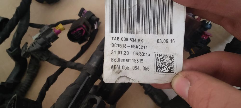 wiązka silnika vw amarok 3.0 tdi ddx 059971604b