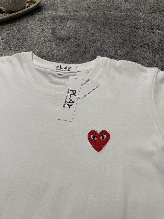 T-shirt CDG “Half Heart” White