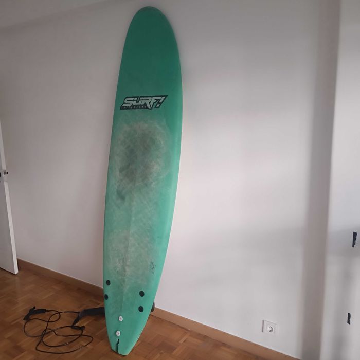 Prancha de surf com leash