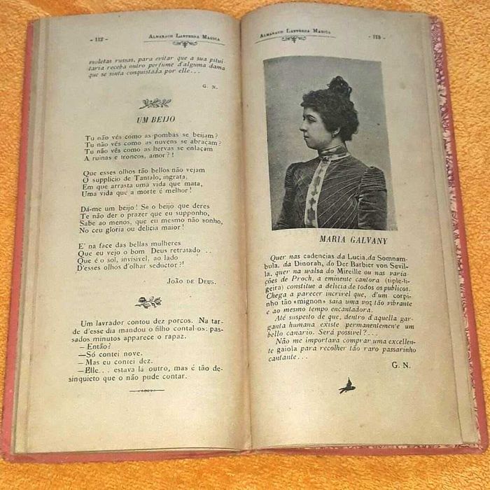 Lanterna Mágica, Almanaque para 1904, Cruz Moreira (Caracolas)