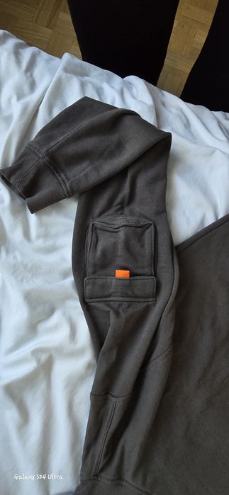 Bluza z kapturem Livergy szara