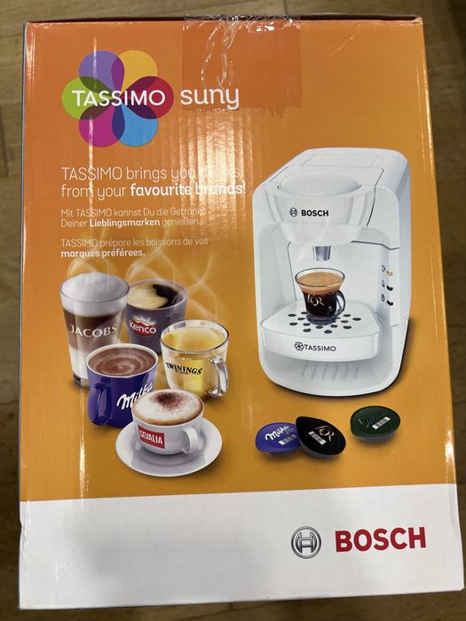 Máquina Café Bosch Cafeteira Cápsulas Tassimo - NOVO