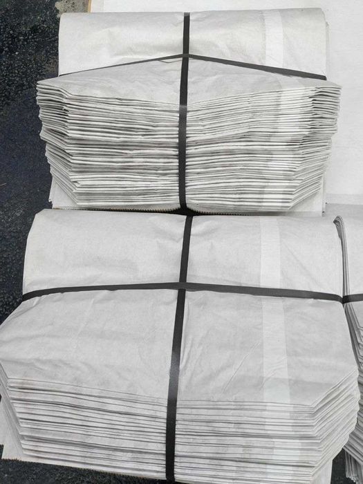 Мішок паперовий трьох шаровий, білий верх