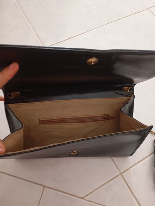 Pochete de senhora em pele genuína