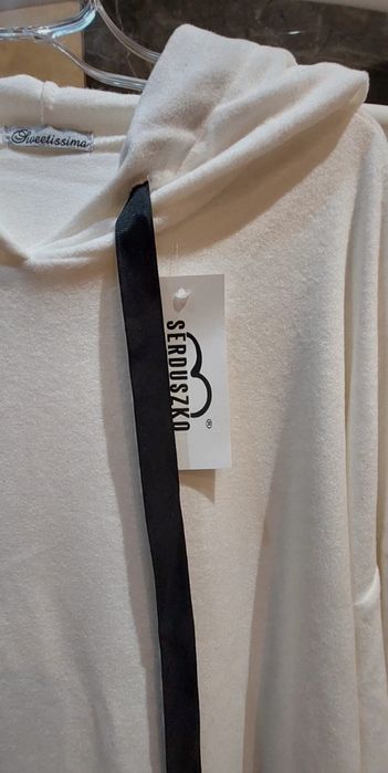 Nowa bluza oversize śmietanka