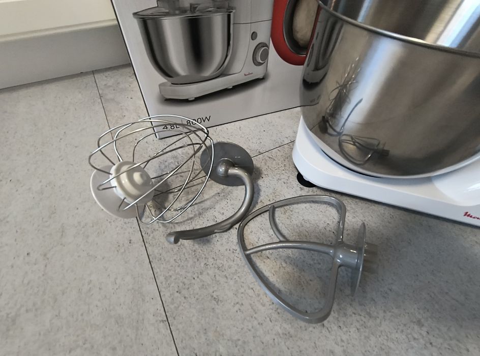 Robot kuchenny Tefal  Moulinex Masterchef Essential 800 W biały