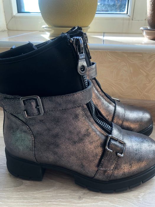 Продам сапоги эко кожа