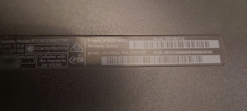 Portátil HP em bom estado