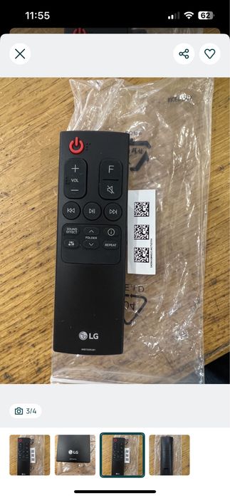 Comando LG AKB75595 Sounbar - NOVO