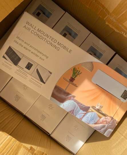 обігрівач настінний з пультом дуйка сушарка тепловентилятор led-екран