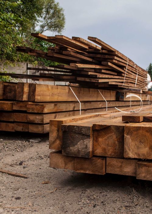 Komplet więźby dachowej pod projekt | krokwie łaty | transport HDS