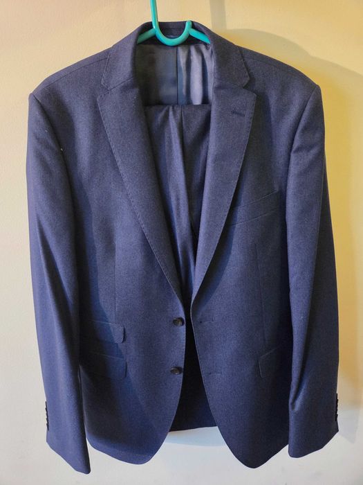Garnitur Lancerto 182/96/84 jasny na grantowy Merino - studniowka