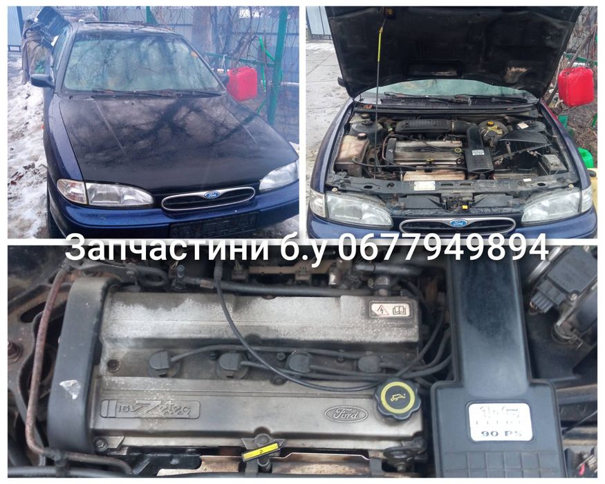 Запчастини б.у Ford mondeo mk 1 двигун 1.6 бенз