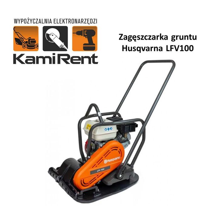 Wynajem, skoczek ubijak Bomag BT65 zagęszczarka stopowa wypożyczalnia