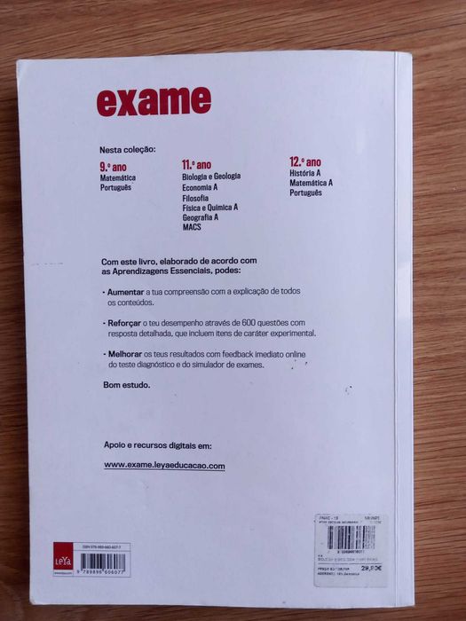 Livro de preparação para exame Biologia e Geologia