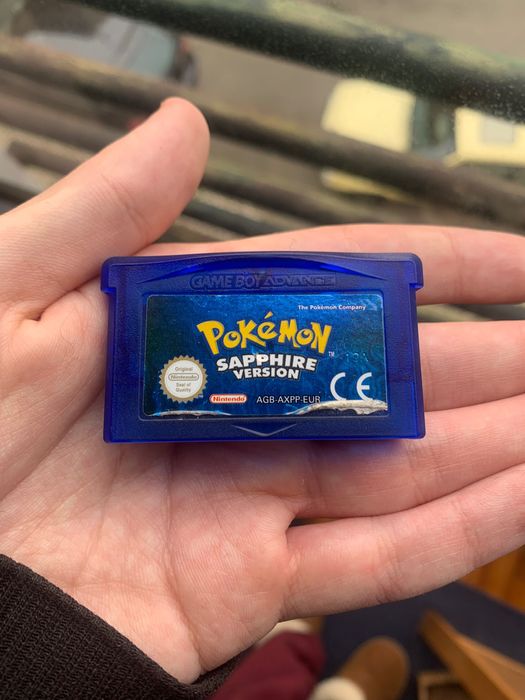 Jogo Pokemon Sapphire 100% autêntico versão PAL