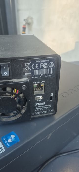 Patriot Corza NAS, dwudyskowkowa zewnętrzna stacja sieciowa (Network Attached Storage) na dyski 3,5" SATA.