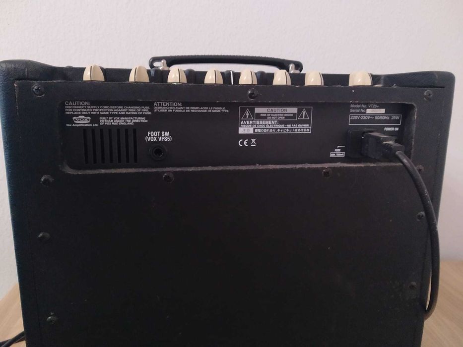 Vox VT20+ - amplificador guitarrar