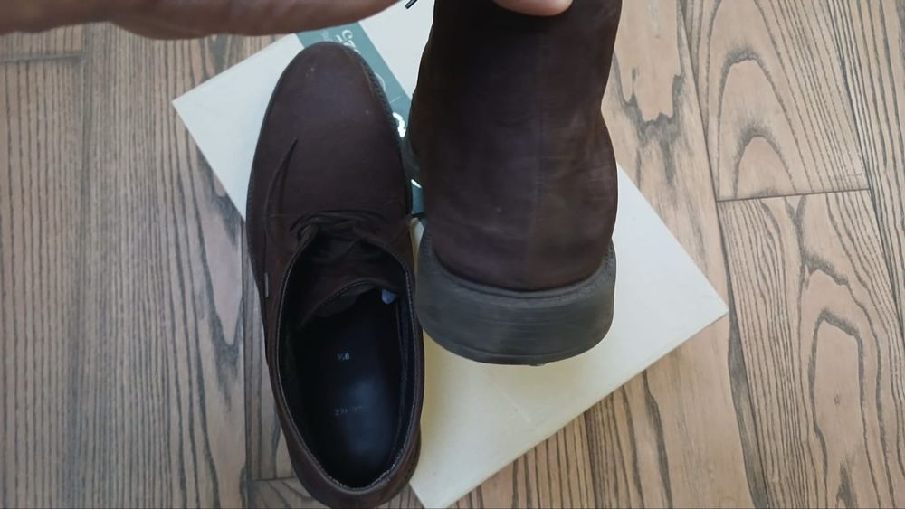 Чоловічі осінні туфлі Clarks, розмір 44, устілка 29,5,  ціна 900 грн.