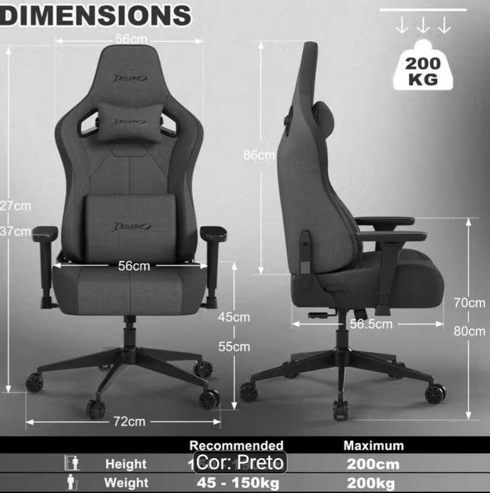 Cadeira Gaming Nova