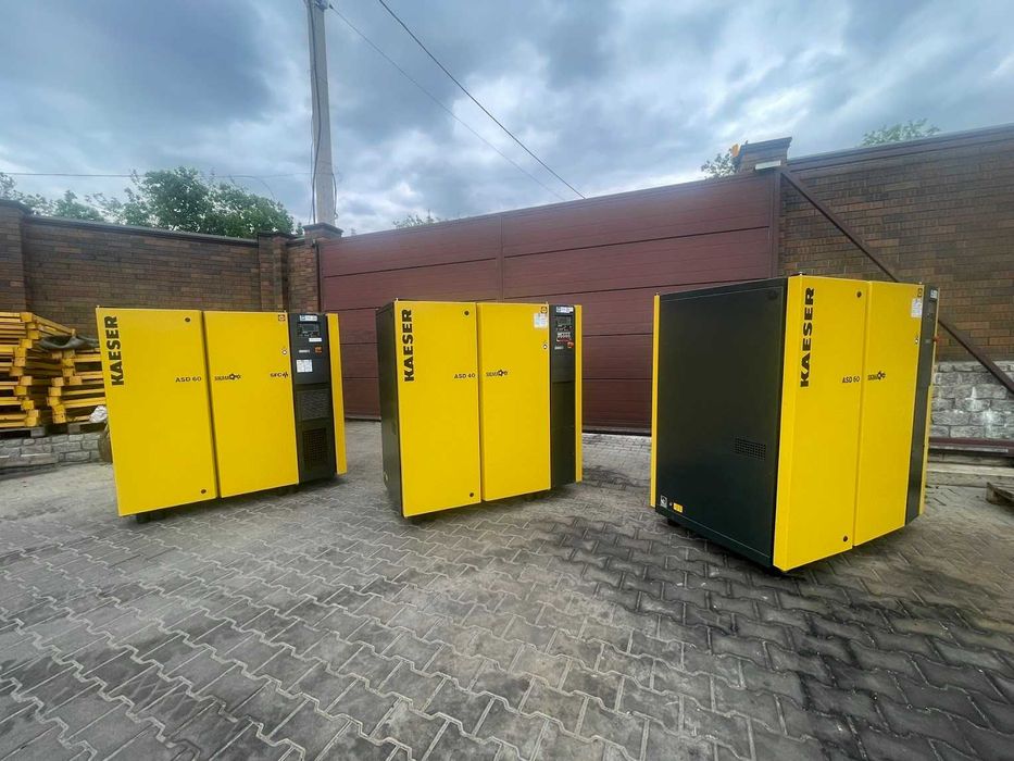 Німецький компресор Kaeser ADS 60 2019р 30кВт 6000л/хв при 15бар SIGMA