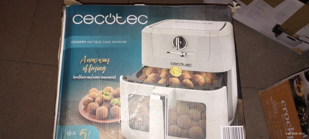 Frytkownica na gorące powietrze, 5 l, 0,6