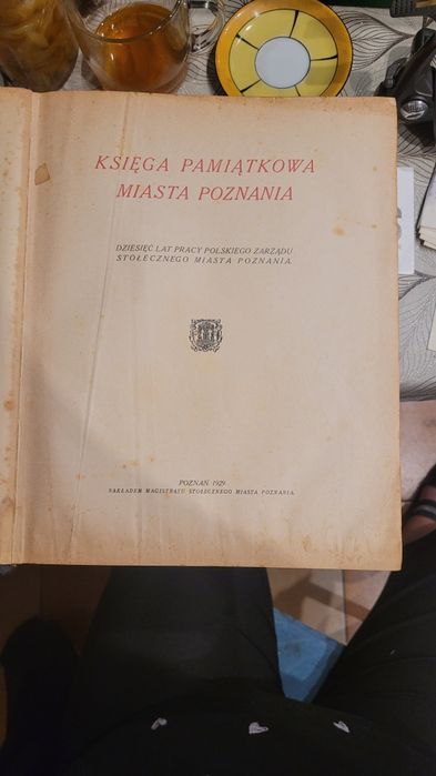 Księga pamiątkowa miasta Poznania