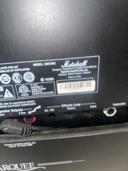 Marshall Haze MHz40C kombo gitarowe lampa 40w używane