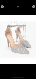 Szpilki srebrne rozmiar 38 za grosze