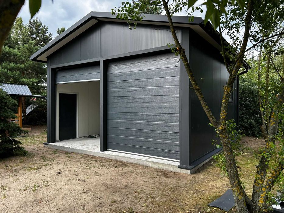 PŁYTY WARTSOWE, płyty ścienne i dachowe, garaże, HALE, KONTENERY, DOMY