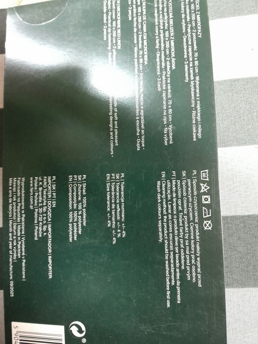 dwa komplety pościeli z mikrofazy 160x200