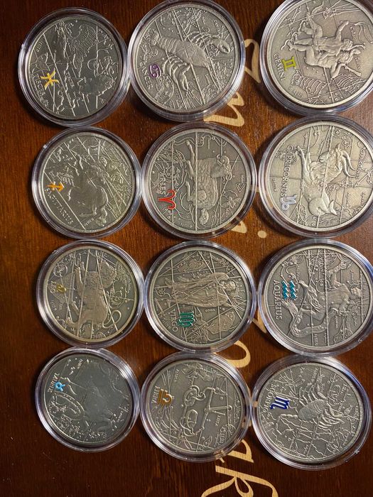 Znaki Zodiaku 12 szt.