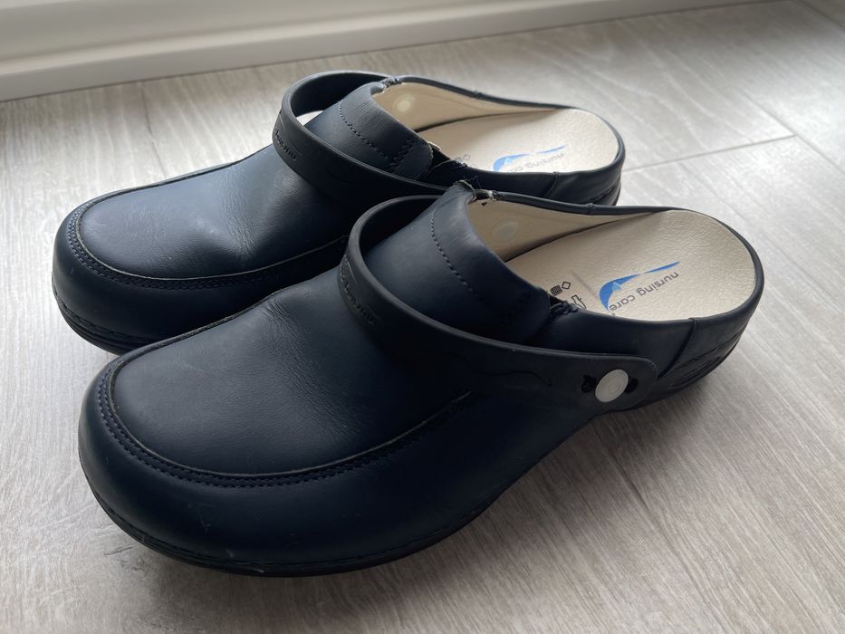 Sapatos / Socas de Trabalho WOCKs Nursingcare em Pele 38