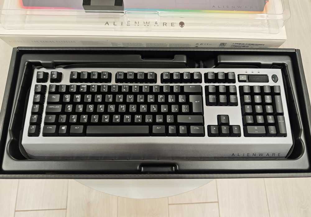 Игровая Механическая Клавиатура Dell Alienware Pro AW768 USB Кириллица