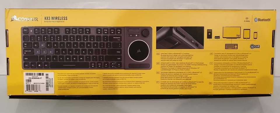 Corsair K83 Bezprzewodowa klawiatura