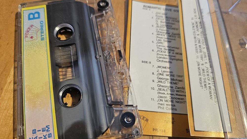 BL Kaseta ROMANTIC Love Songs vol. 4 [Poker] magnetofonowa Beatles